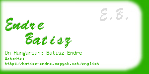 endre batisz business card